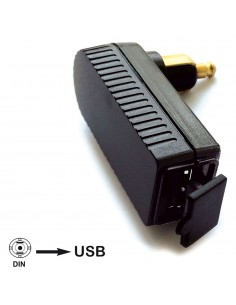 Adaptador clavija BMW/Triumph BAAS USB4 Mini DIN-USB integrado