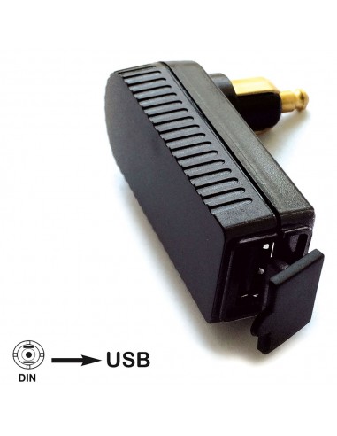 Adaptador clavija BMW/Triumph BAAS USB4 Mini DIN-USB integrado