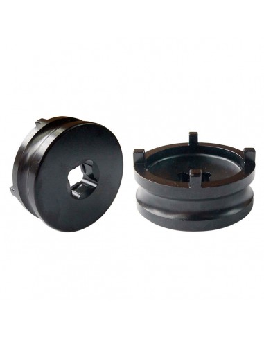 Vaso almenado cilíndrico para eje oscillante/chasis JMP Øint40,5mm /Øext50mm 4 muescas Honda