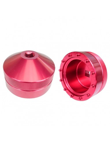 Vaso almenado cilíndrico para columna de dirección JMP Øint74,5mm /Øext94mm 12 muescas MV Agusta