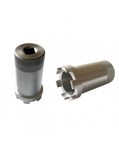 Vaso almenado cilíndrico para columna de dirección JMP Øint38mm /Øext44,5mm 6 muescas Triumph