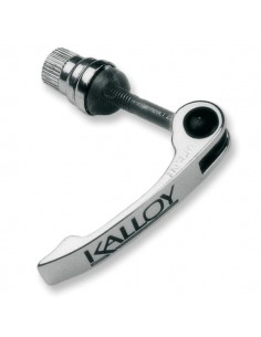 Cierre tija sillin Aluminio. Negro