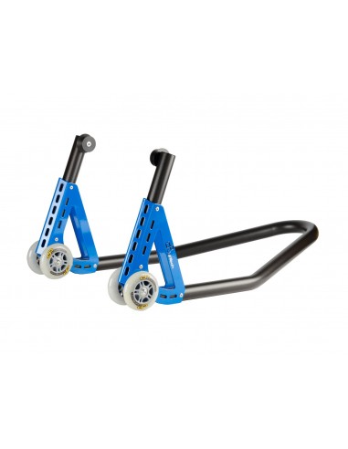 Caballete trasero LIGHTECH adaptadores para diábolos azul