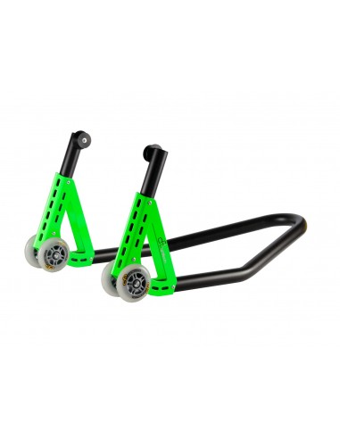 Caballete trasero LIGHTECH adaptadores para diábolos verde