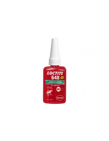 Compuesto de retención LOCTITE 648 botella 24ML