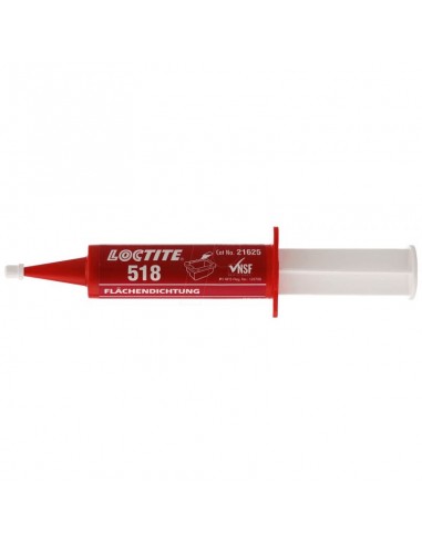 Sellador de juntas motor LOCTITE 518 jeringa 25ML