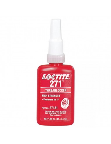 Fijador de roscas de alta resistencia LOCTITE 271 botella 24ml