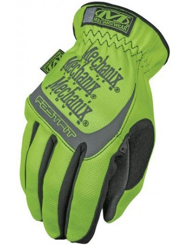 Par de guantes Mechanix Fast Fit y SFT Yellow Fluo Talla M