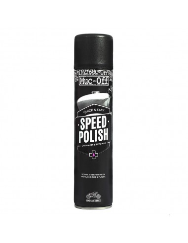 Pulimento (cera de carnauba) Muc-Off Motorcycle Speed Polish Spray 400ml