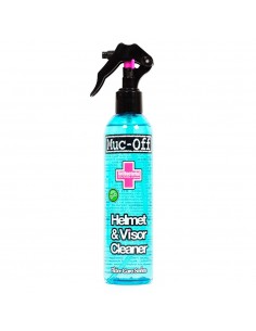 Limpiador antibacteriano de lentes y cascos Muc-Off Helmet & Visor Cleaner Bote 250ml
