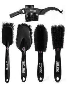 JUEGO DE 5 CEPILLOS MUC-OFF