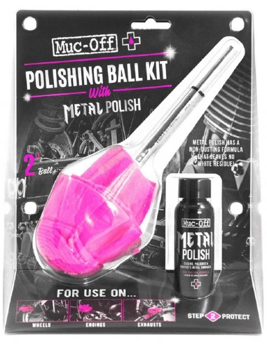 KIT PULIDO BOLA CON CEPILLO Y METAL POLISH