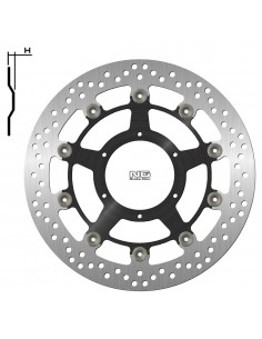 Disco de freno flotante NG 1808G