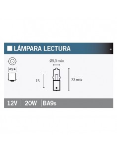 Caja de 10 lámparas OSRAM 64115