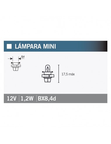 Caja de 10 lámparas OSRAM 2351MFX6