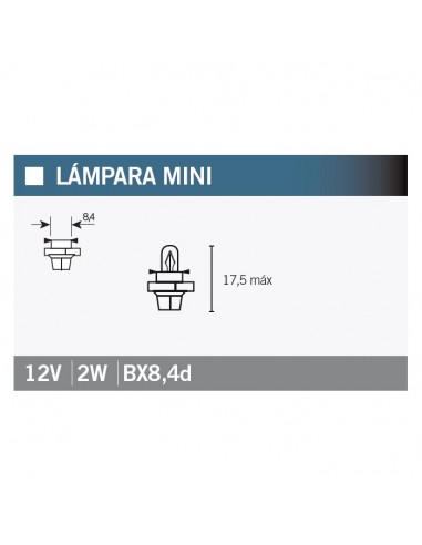Caja de 10 lámparas OSRAM 2352MFX6
