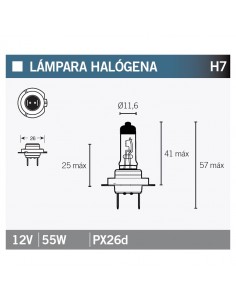 Lámpara OSRAM 64210 H7