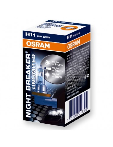Lampara OSRAM H11 Night Breaker Unlimited