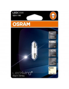 Lampara OSRAM LED Retofit 12Vcool Festoon 6000K
