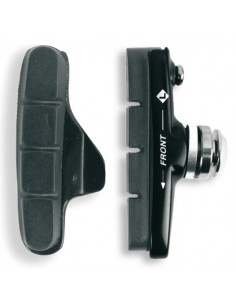 Par zapatas alu c/regulacion ang. negra