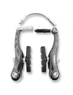 Jgo. frenos V-Brake ALU. C/Fiber