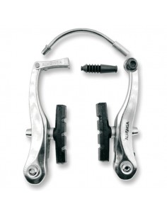 Jgo. frenos V-Brake ALU. Plata