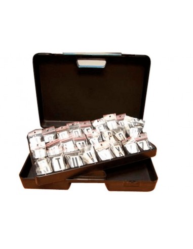 Kit caracteres para matrícula PVC PRO PLAQUES