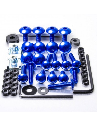 Kit tornillos de carenado Pro-Bolt Aluminio azul CBR600RR 03-06 FHO098B