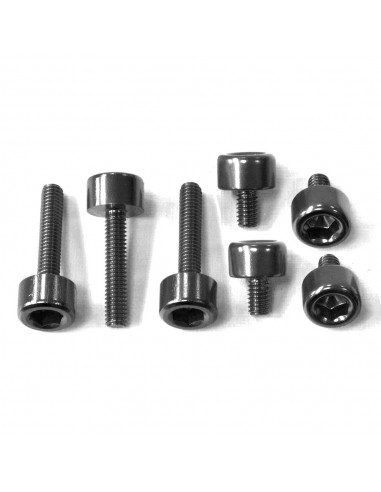 Kit tornilleria tapón depósito Pro-Bolt Honda Aluminio negro THONBK