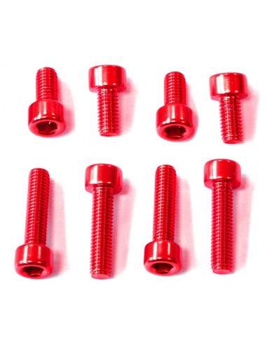 Kit tornilleria tapón depósito Pro-Bolt Suzuki Aluminio rojo TSUZR