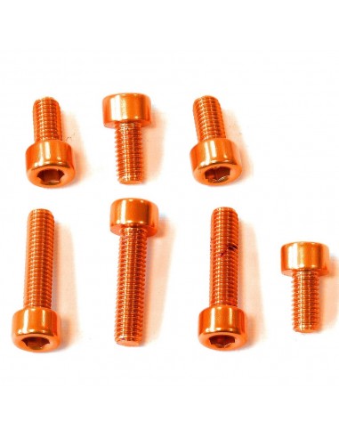 Kit tornilleria tapón depósito Pro-Bolt Yamaha Aluminio naranja TYAMO