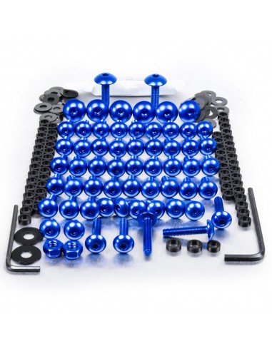 Kit tornillos de carenado Pro-Bolt Aluminio Azul CBR600 07+ FHO100G