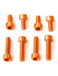 Kit tornillería tapón depósito Pro-Bolt aluminio TCA200O Naranja