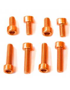 Kit tornillería tapón depósito Pro-Bolt aluminio TDU055O Naranja