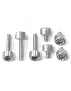 Kit tornillería tapón depósito Pro-Bolt aluminio THO089S Plata