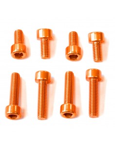 Kit tornillería tapón depósito Pro-Bolt aluminio TOAP100O Naranja