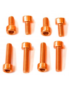 Kit tornillería tapón depósito Pro-Bolt aluminio TYA170O Naranja
