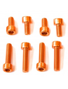 Kit tornillería tapón depósito Pro-Bolt aluminio TYA280O Naranja