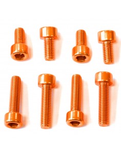 Kit tornillería tapón depósito Pro-Bolt aluminio TYA398O Naranja