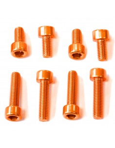 Kit tornillería tapón depósito Pro-Bolt aluminio TYA460O Naranja