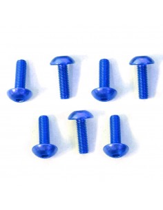 Kit tornillería aluminio carenado Pro-Bolt FDU065B Azul