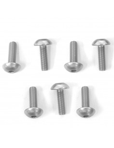 Kit tornillería aluminio carenado Pro-Bolt FDU065S Plata