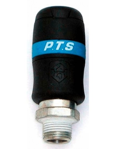 Acoplador rápido PTS OUTILLAGE 1/4'' macho