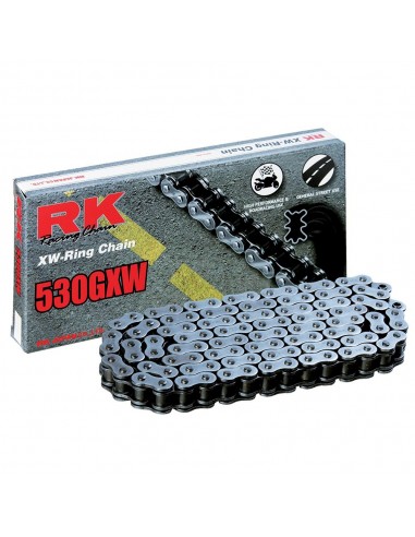 Cadena RK 530GXW con 30 eslabones negro