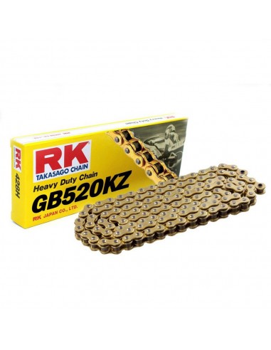 Cadena RK GB520KZ con 30 eslabones oro