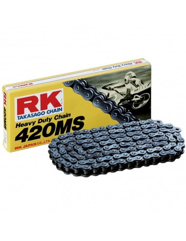 Cadena RK 420MS con 30 eslabones negro