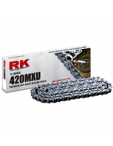 Cadena RK 420MXU con 98 eslabones negro