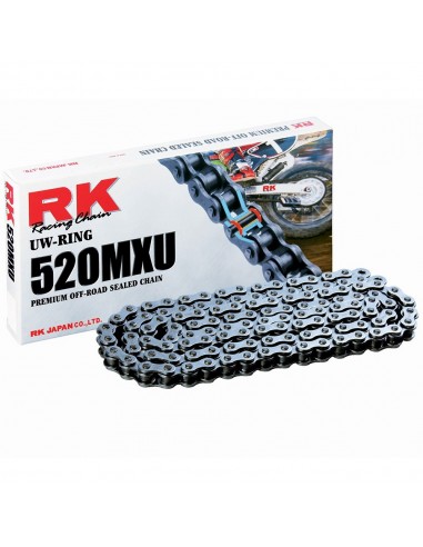 Cadena RK 520MXU con 30 eslabones negro