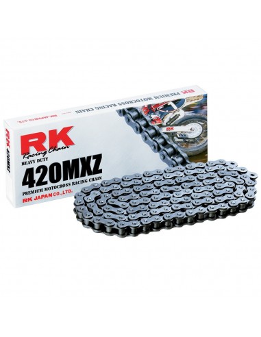 Cadena RK 420MXZ con 30 eslabones negro