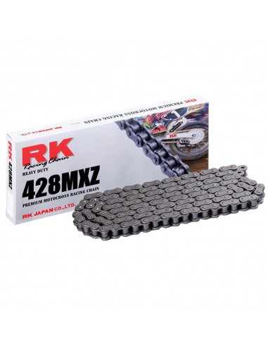 Cadena RK 428MXZ con 120 eslabones negro